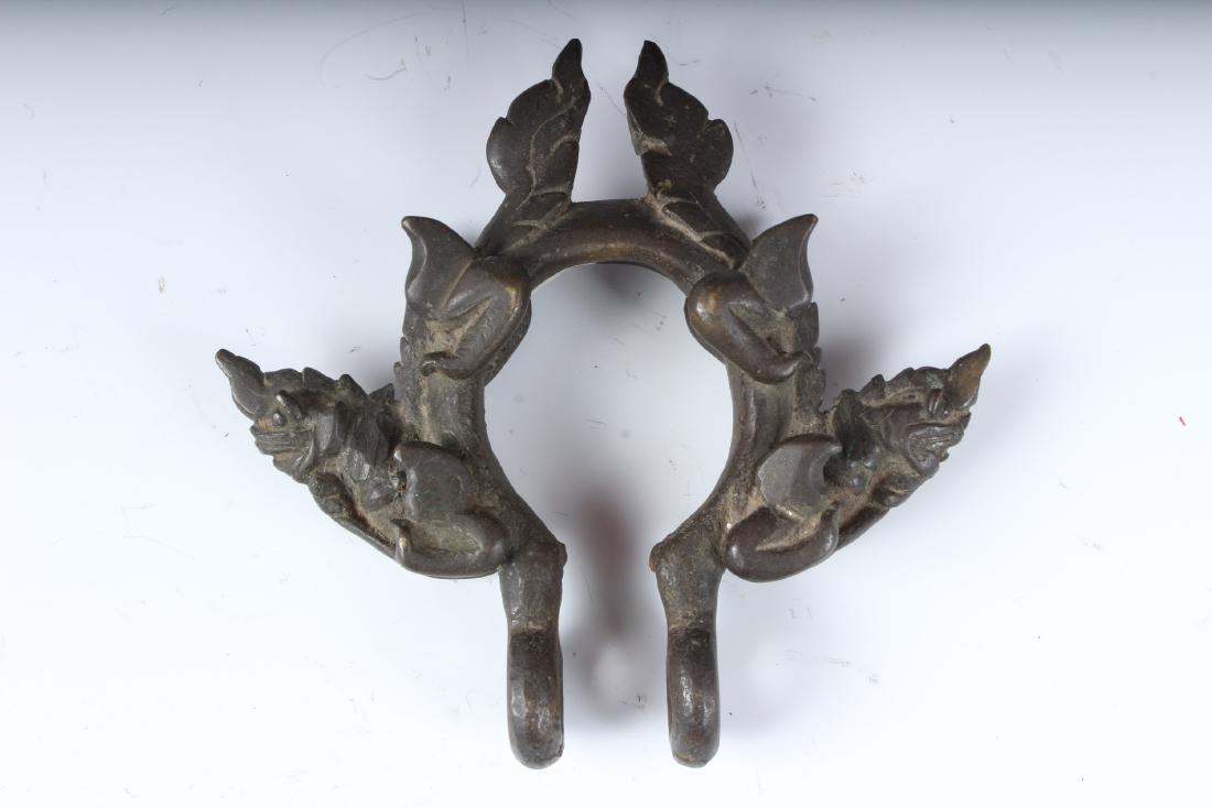 Antique Bronze Garuda Theme Saddle Fitting