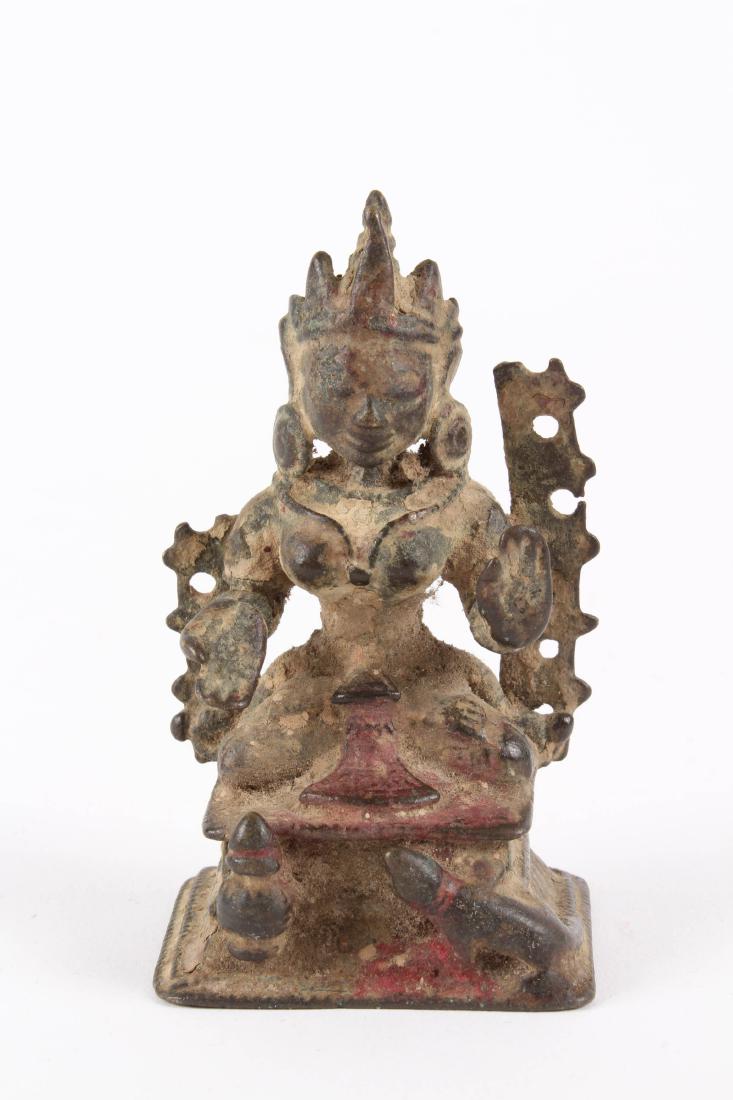 Antique Bronze Goddess Statue (1 of 5)