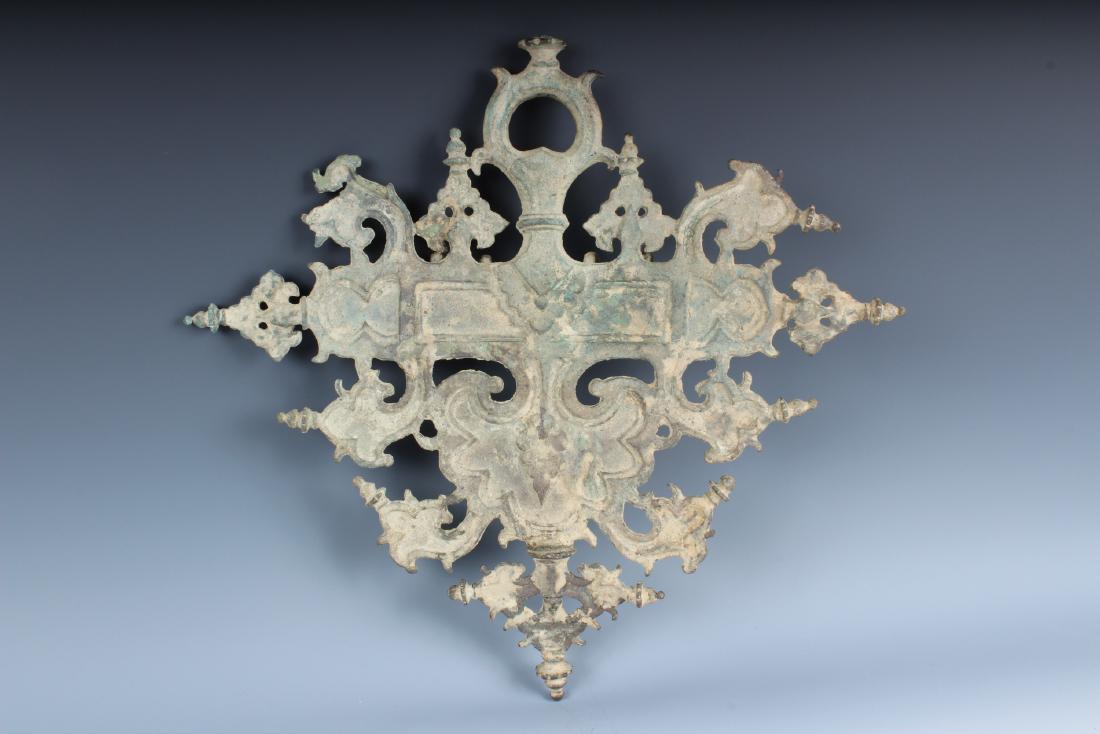 Antique Bronze Cambodian Buddhist Ritual Symbol (1 of 5)