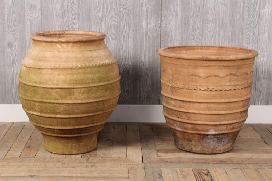 2 Terra Cotta Pots (1 of 3)