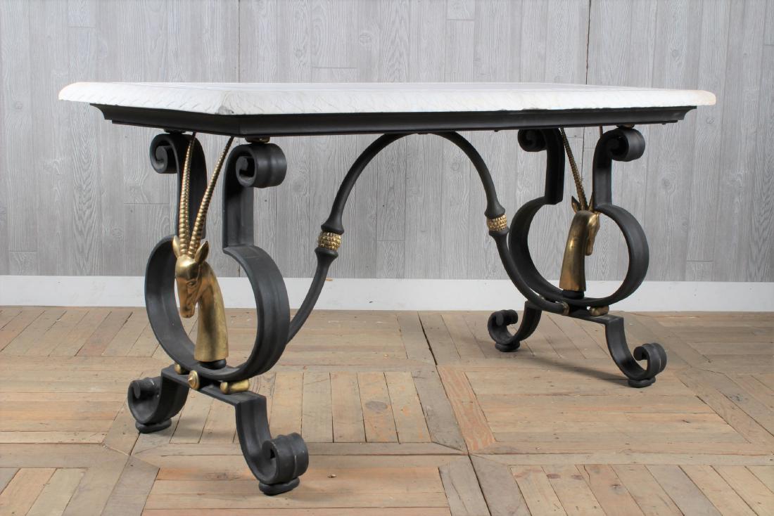 French Marble Top Table (1 of 5)