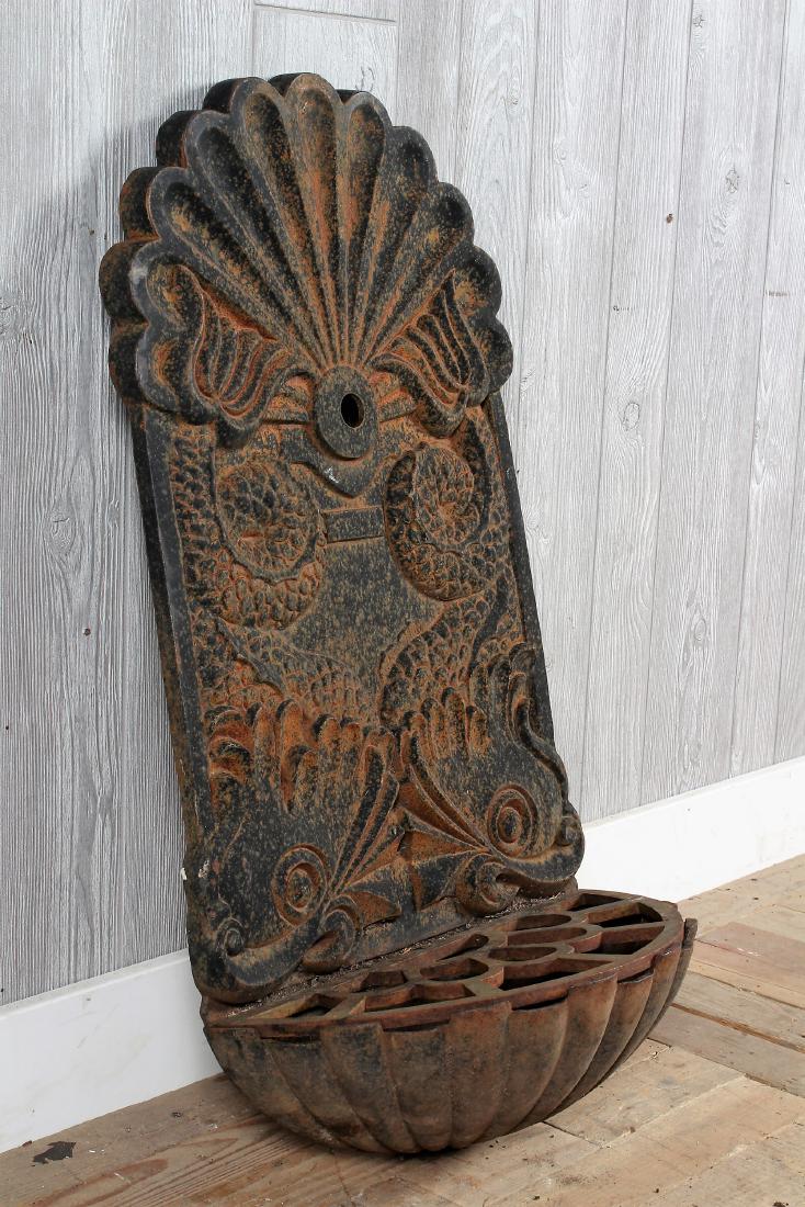 Cast Iron Garden Font (1 of 6)