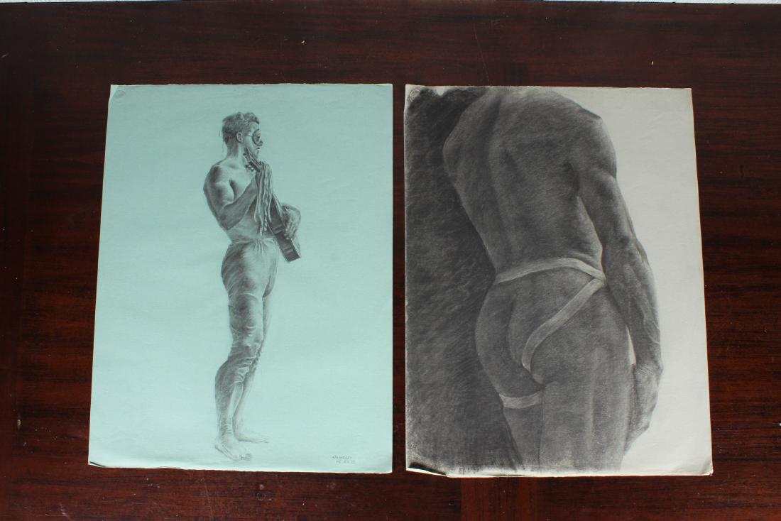 Harry Bonelli Academic Figural Male Studies (1 of 6)