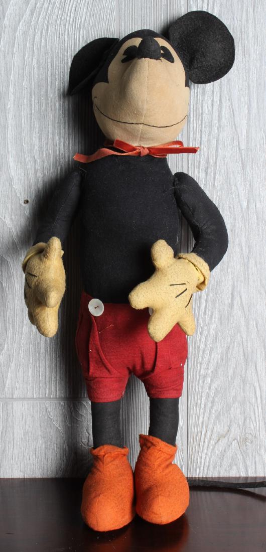 Early Mickey/Mortimer Mouse Cloth Doll (1 of 4)