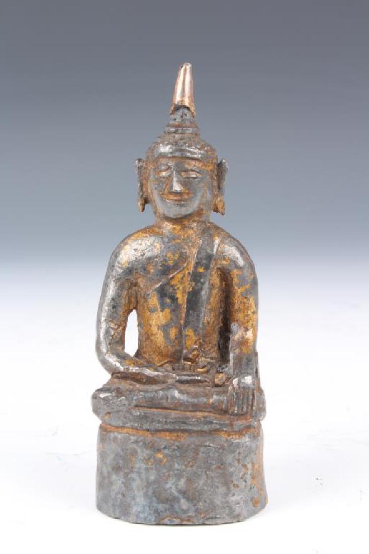 Antique Bronze Laos Buddha (1 of 5)