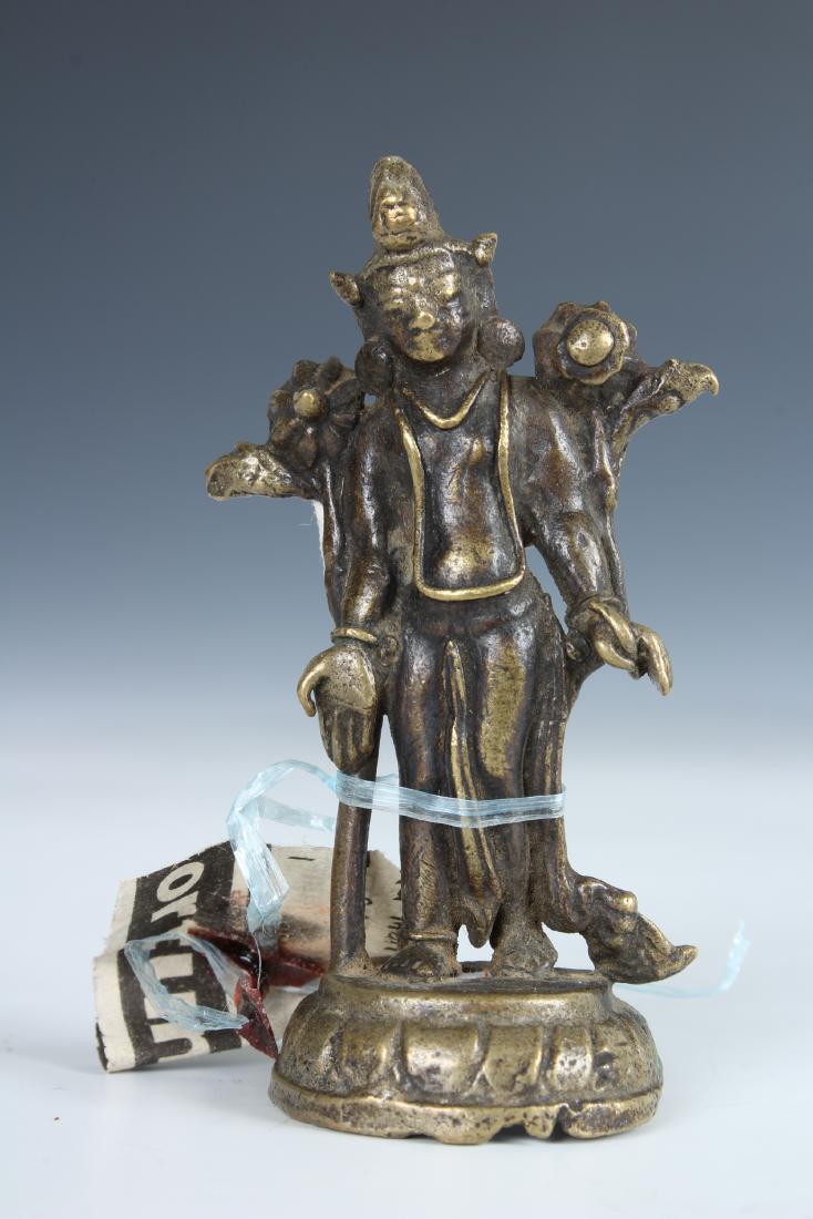 Antique Bronze Nepalese Statue (1 of 4)