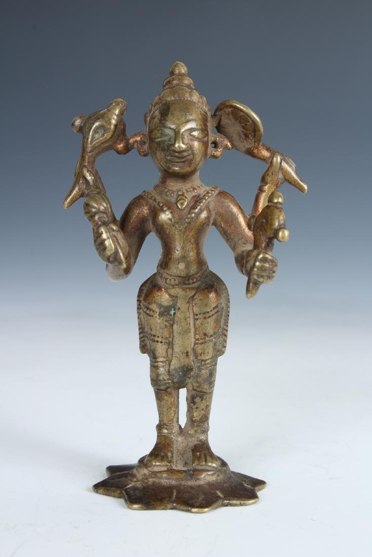Antique Bronze Indian Statue (1 of 4)