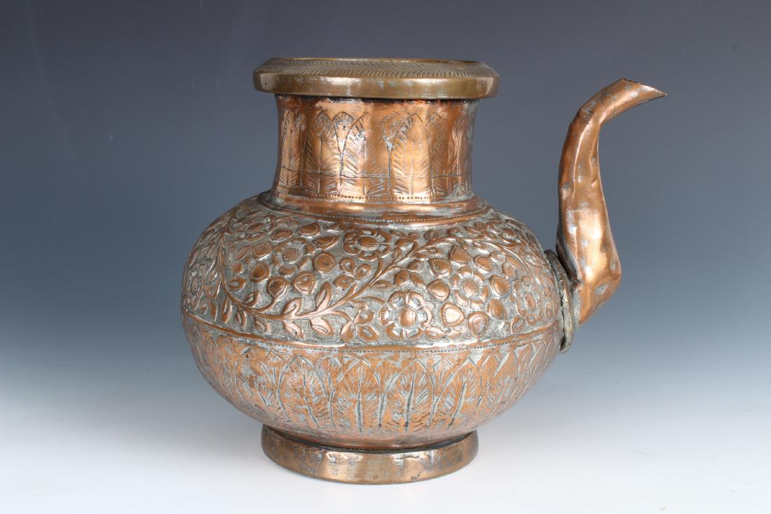 Antique Copper Nepalese Teapot (1 of 5)