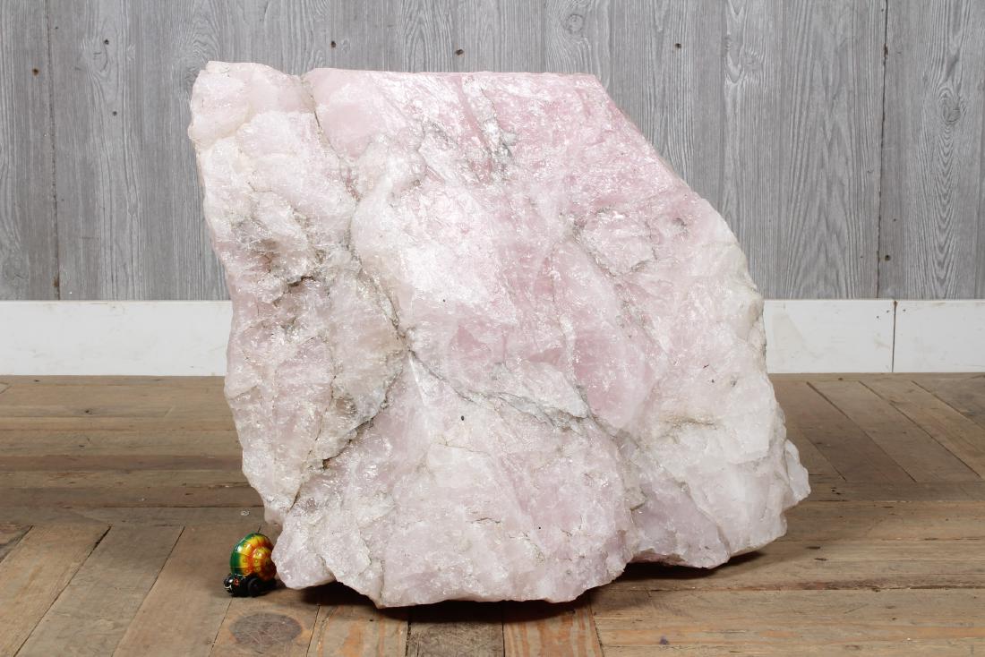 Large Rose Quartz Mineral Specimen (1 of 4)