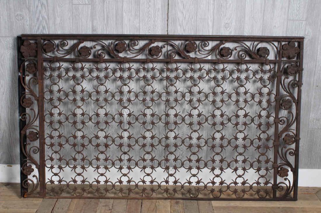 2 Yellin Style Wrought Iron Panels (1 of 5)