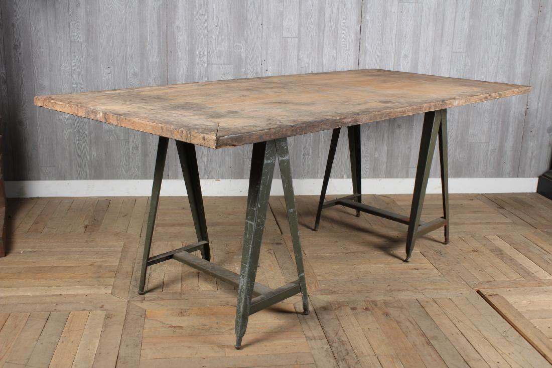 Industrial Trestle Table (1 of 5)