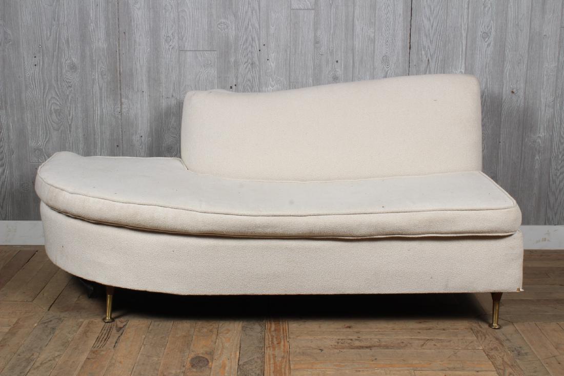 Vintage Moderne Italian Banquette: Vintage Moderne Italian Banquette. Size: 30" H x 66" W x 36" D