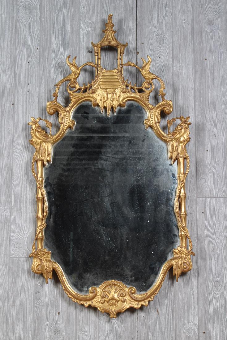 Chippendale Chinoiserie Style Mirror (1 of 5)