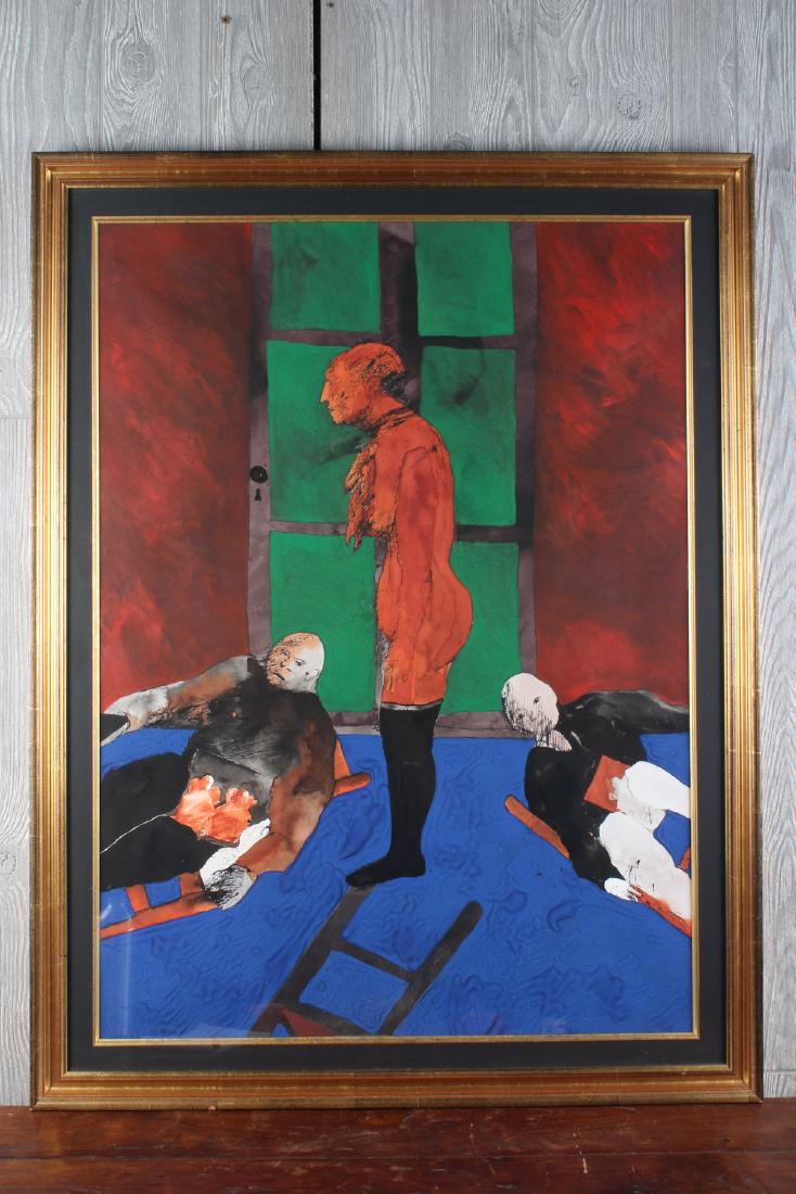 Enrique Lopez Pacheco Mixed Media Work (1 of 2)