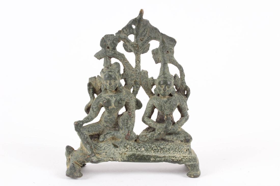 Ancient Pala Period Bronze Votive (11-12th C) (1 of 5)
