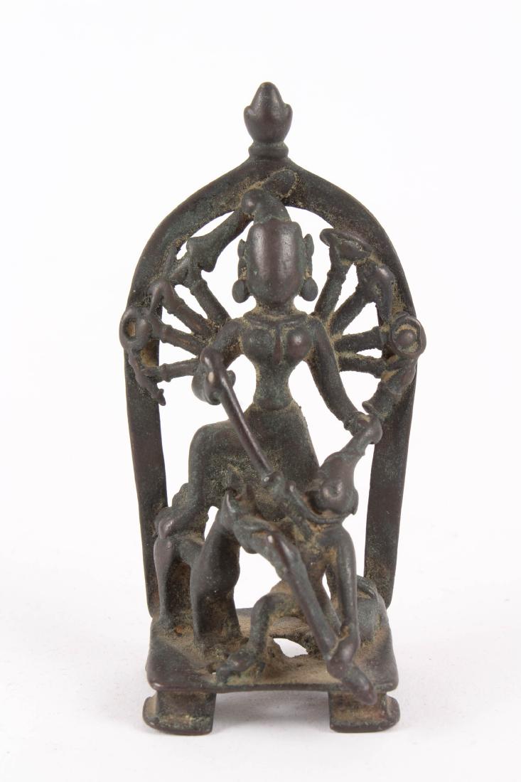 Antique Bronze Indian Durgha (1 of 5)