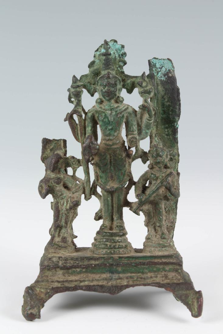 Ancient Pala Period Bronze Vishnu (11-12th C) (1 of 5)
