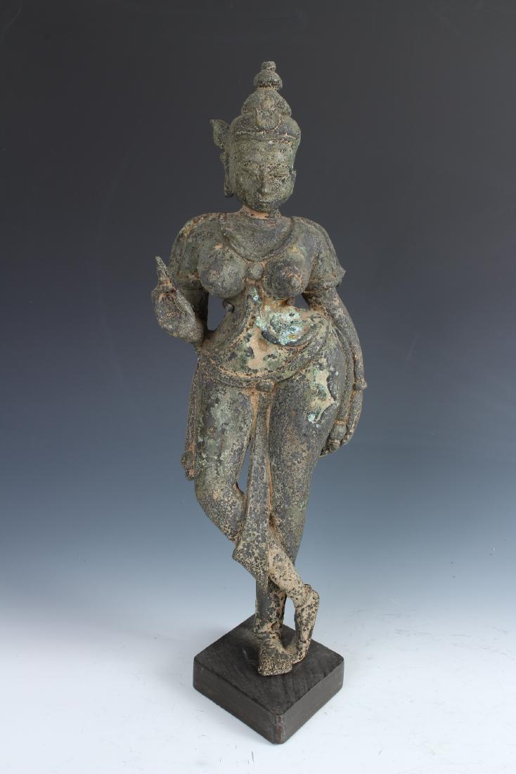 Antique Bronze Nepalese Tara Statue (1 of 3)