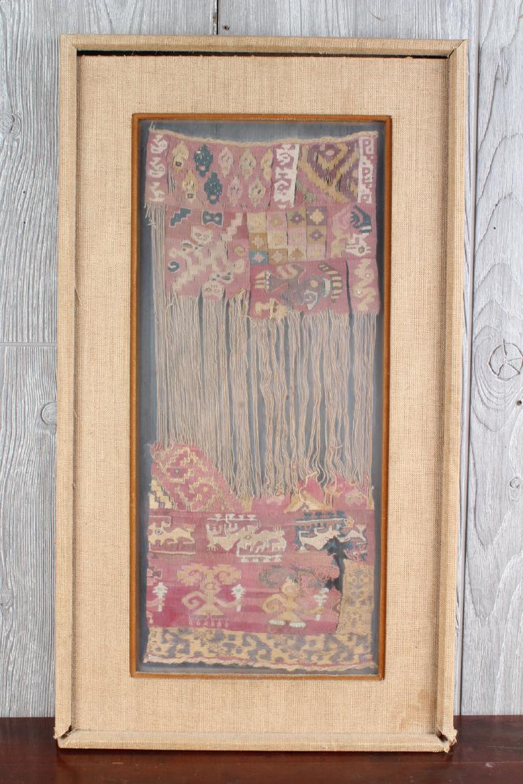 Pre Colombian Chancay Textile Fragment (1 of 3)