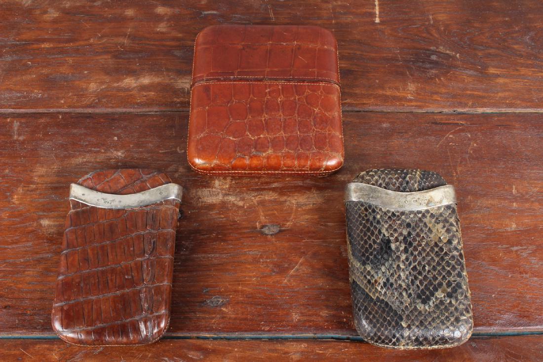 3 Vintage English Cigar Cases (1 of 7)
