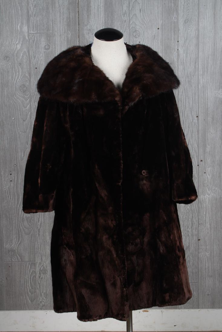 Vintage Schiaparelli Mink Fur Coat (1 of 5)