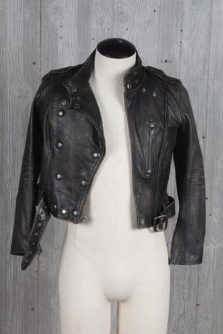 Ralph Lauren Blue Label Leather Motorcycle Jacket (1 of 3)
