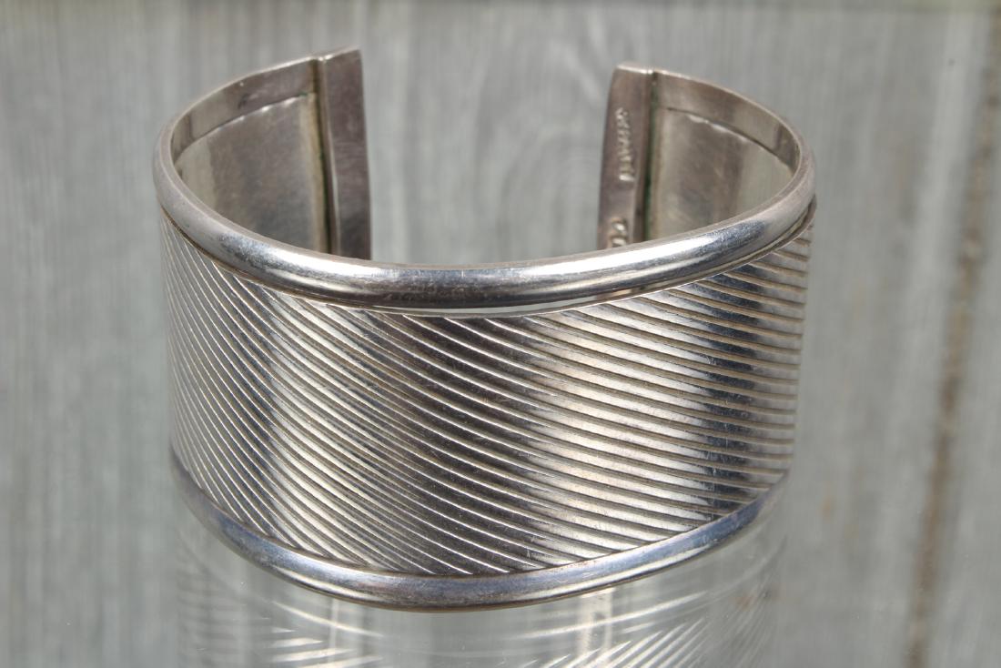 Mexican 925 Silver Bangle (1 of 5)