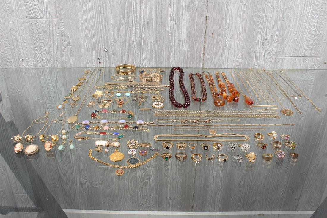 Large Estate Lot of GF and Costume Jewelry (1 of 10)