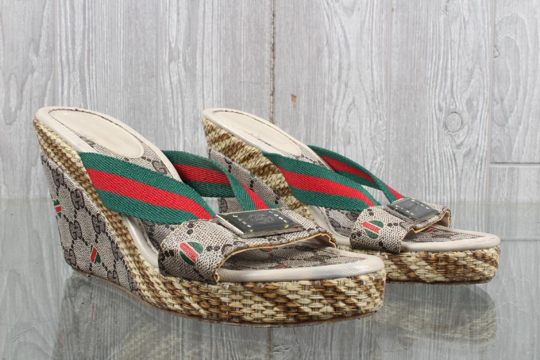 Gucci Espadrille Wedges: Gucci Wedges. Size: No Size