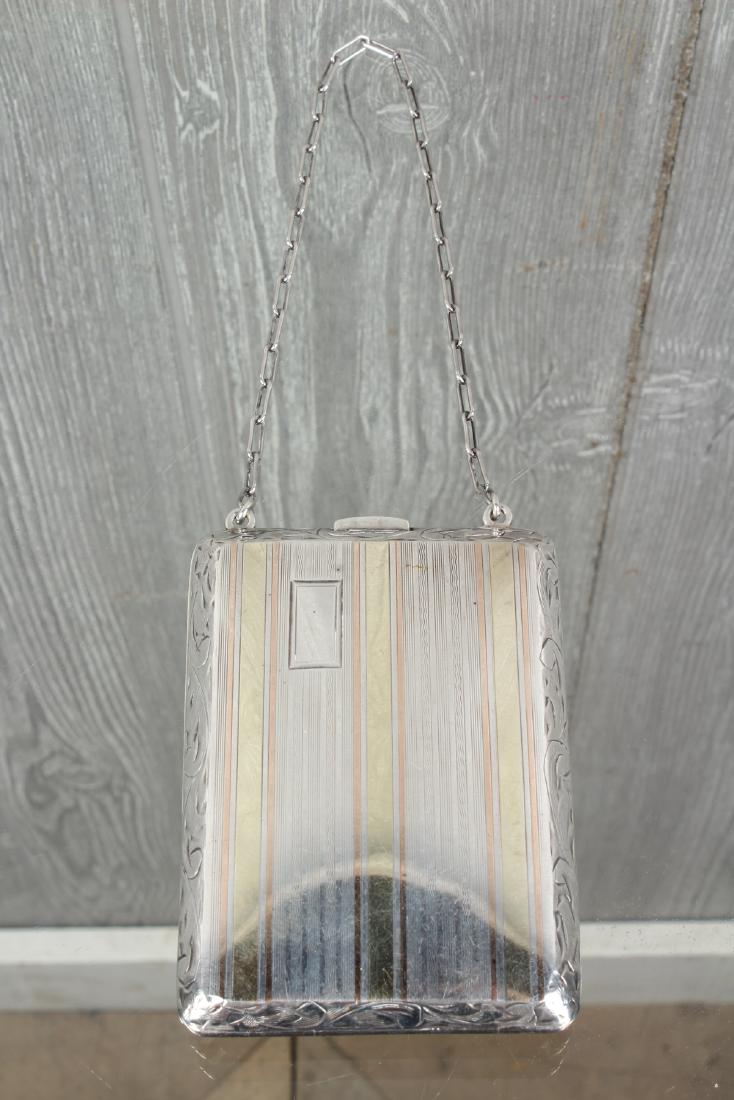 Vintage Sterling Coin Purse Compact (1 of 4)