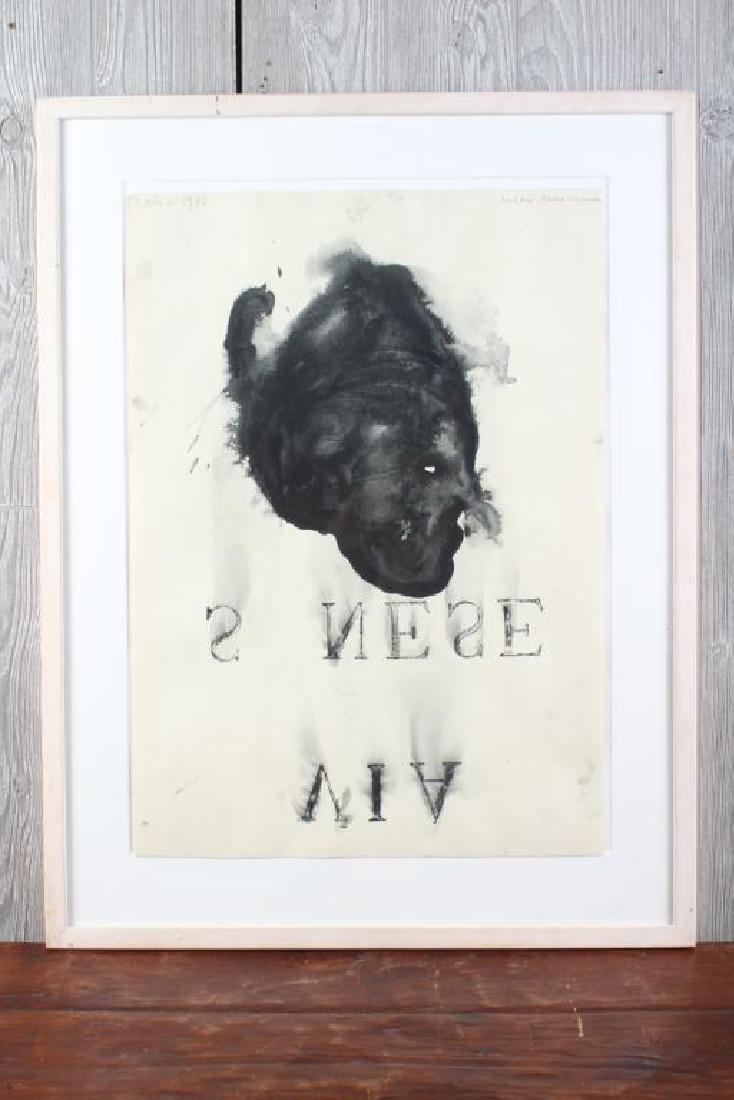 Max Neumann (b.1949) Signed and Dated: Max Neumann (b.1949) Signed and Dated. Size: Framed: 30" H x 23" W x 1" D; Sight: 23.5" H x 16.5" W