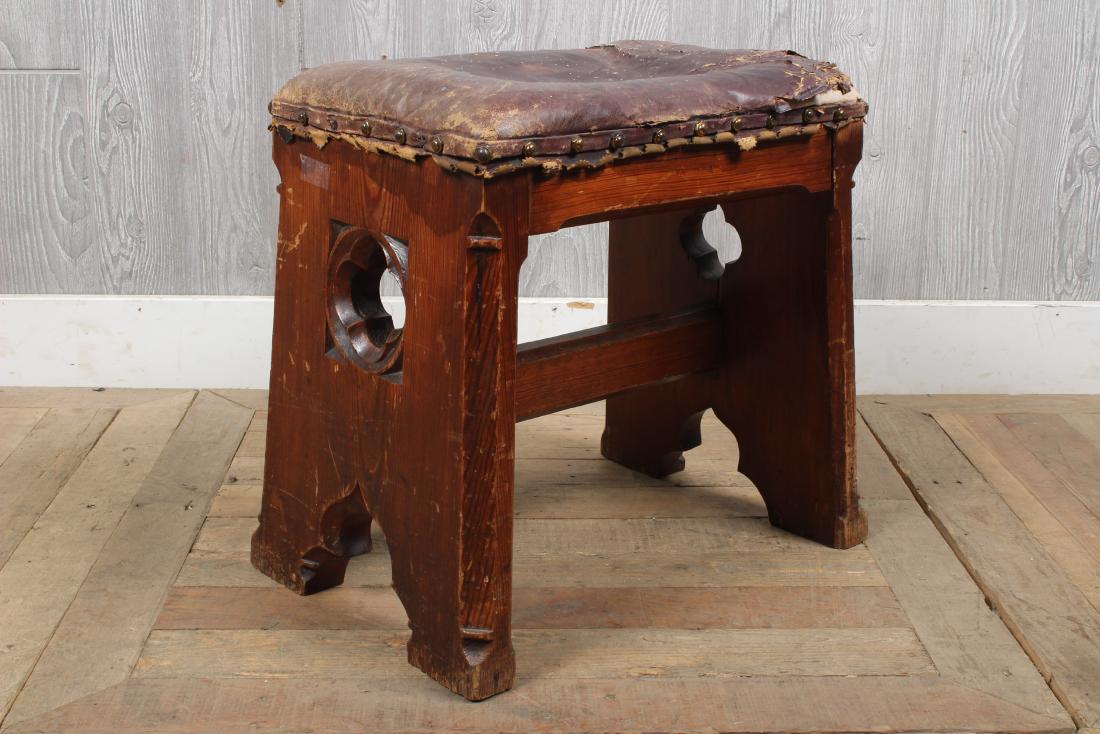 Gothic Quadrafoil Bench (1 of 5)