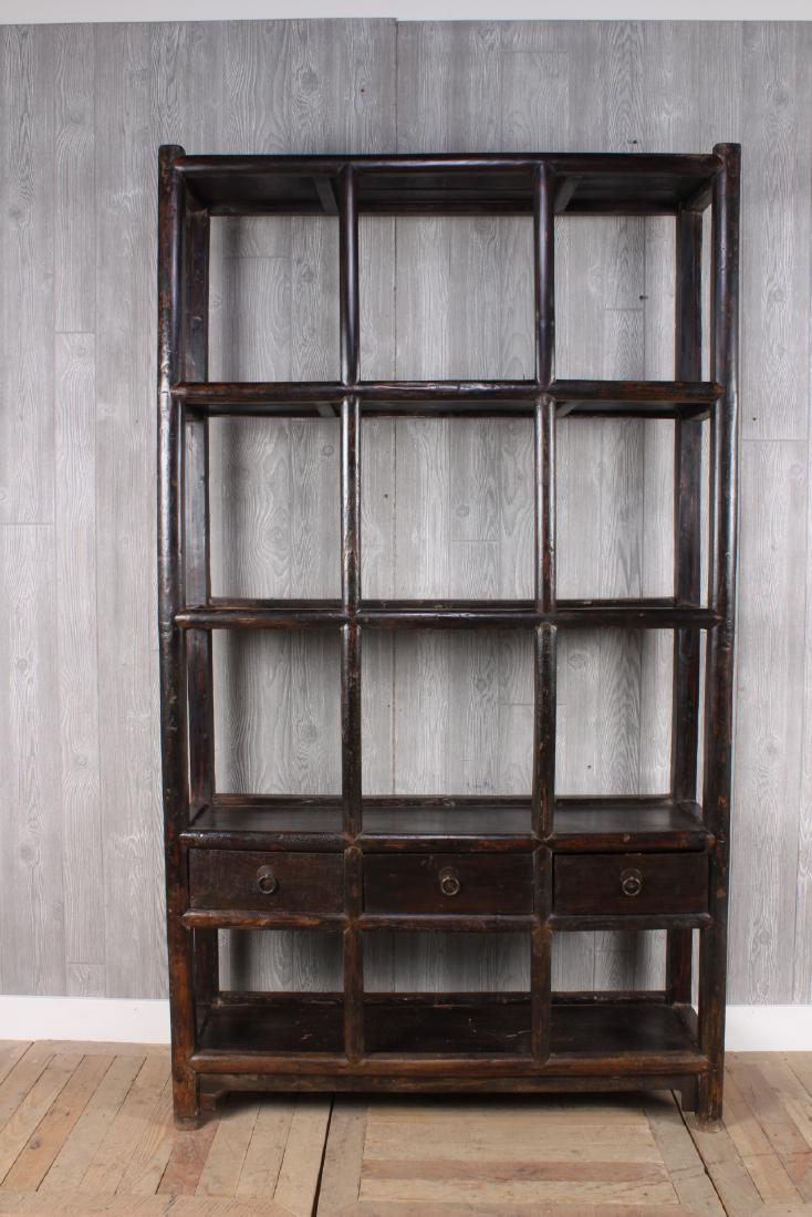 Chinese Elm Kitchen Etegere (1 of 4)