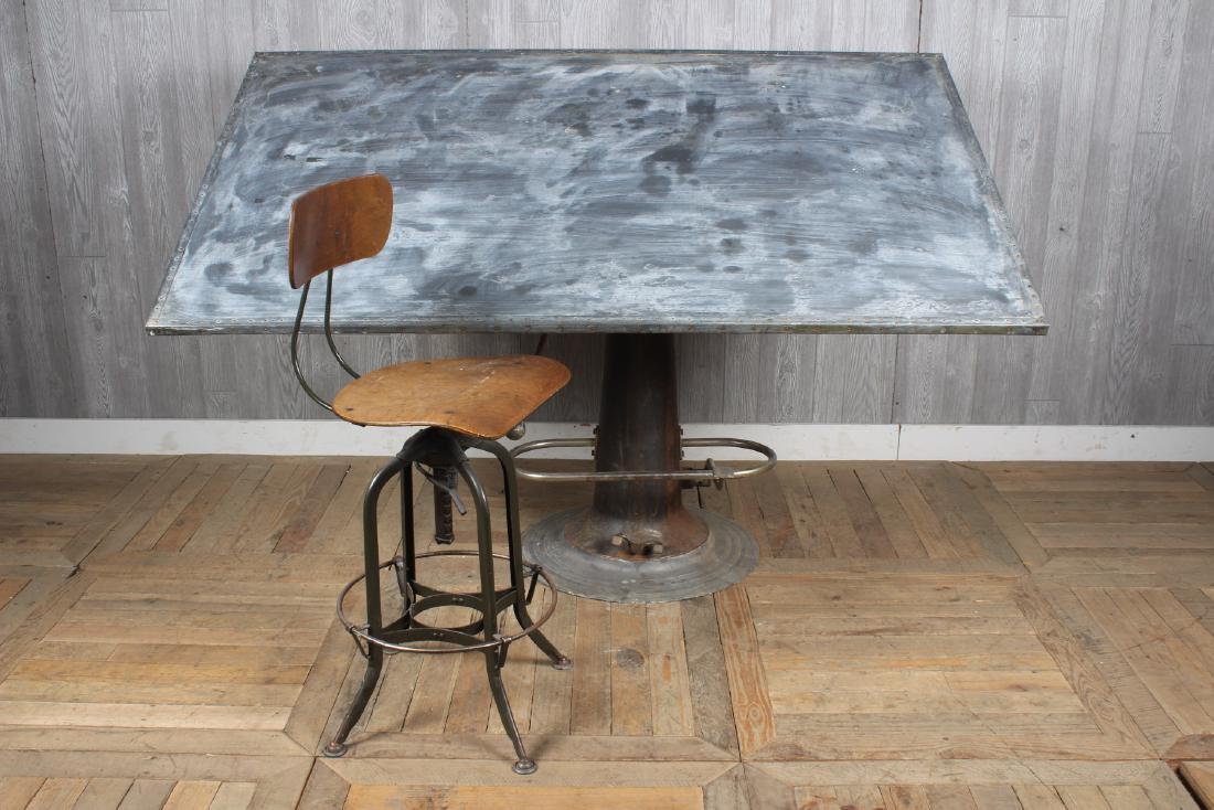 Nike Sweden Drafting Table and Stool (1 of 6)