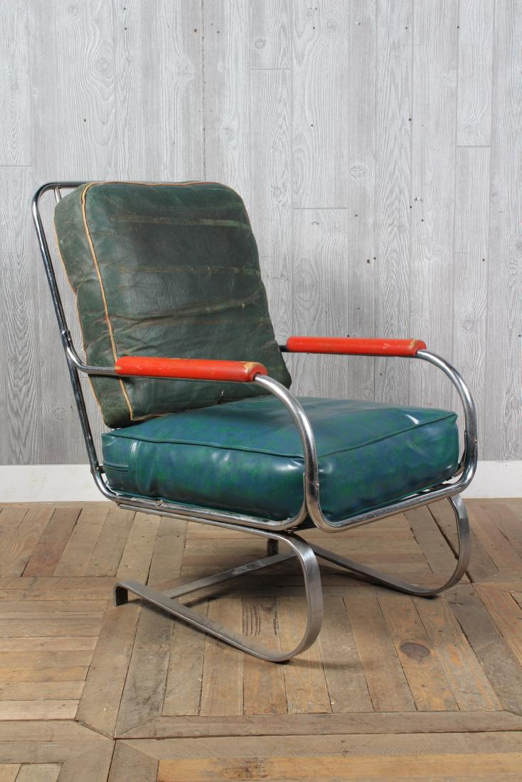 Kem Weber Style Chair with Cushions (1 of 6)