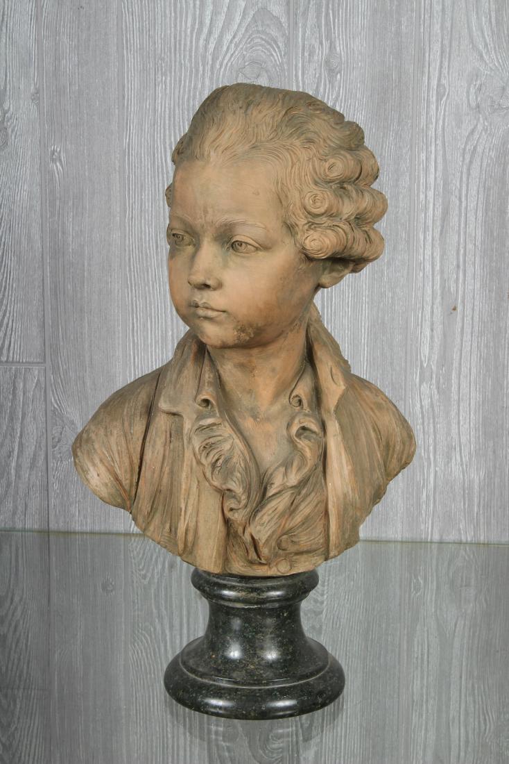 Terracotta Bust Signed Houdon (1 of 5)