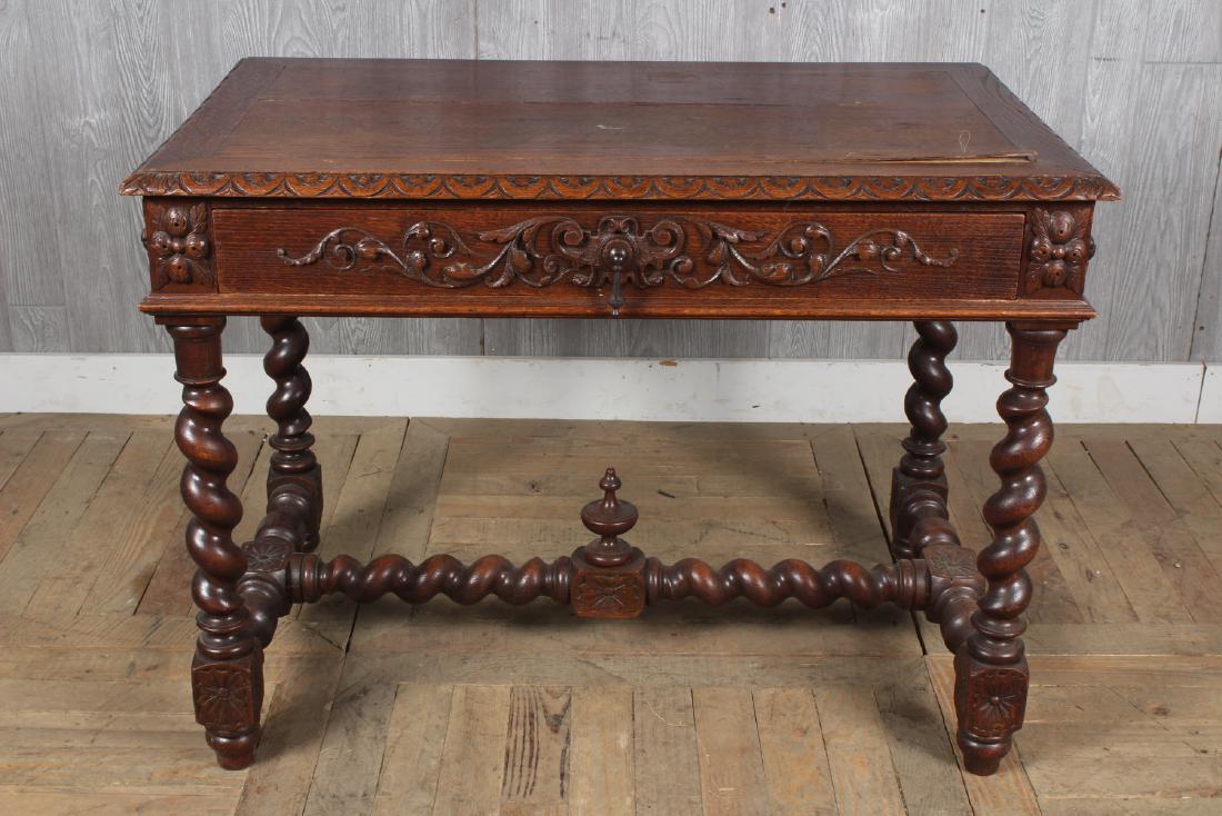 Victorian Barley Twist Desk (1 of 4)