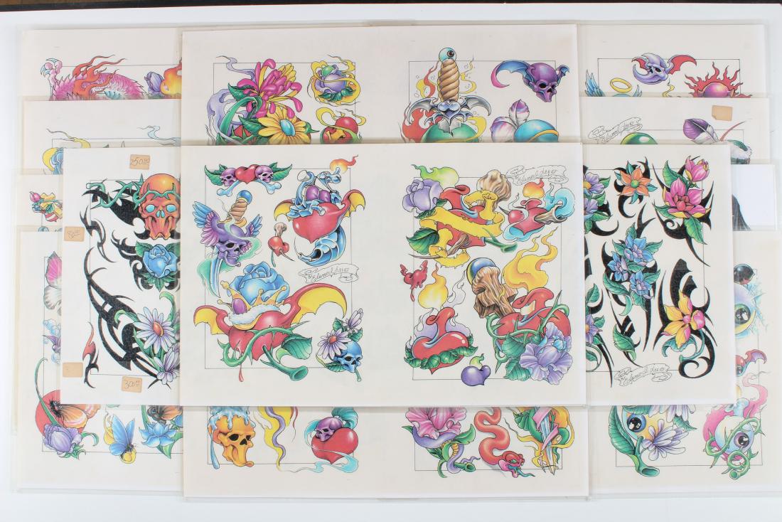 Vintage Edward Lee Tattoo Flash Dec 12 2018 Ashcroft And Moore Llc In Pa