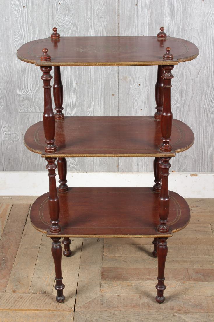Victorian 3 Tier Whatnot Stand (1 of 4)