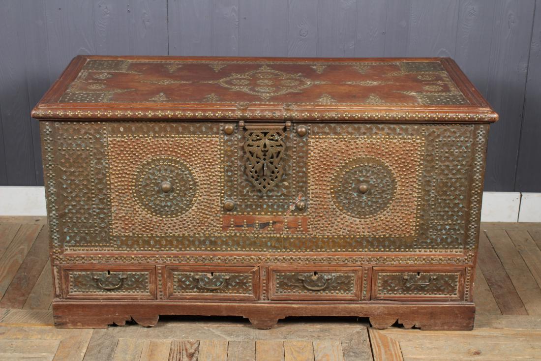 Metal Clad Anglo-Indian Wedding Trousseau (1 of 5)