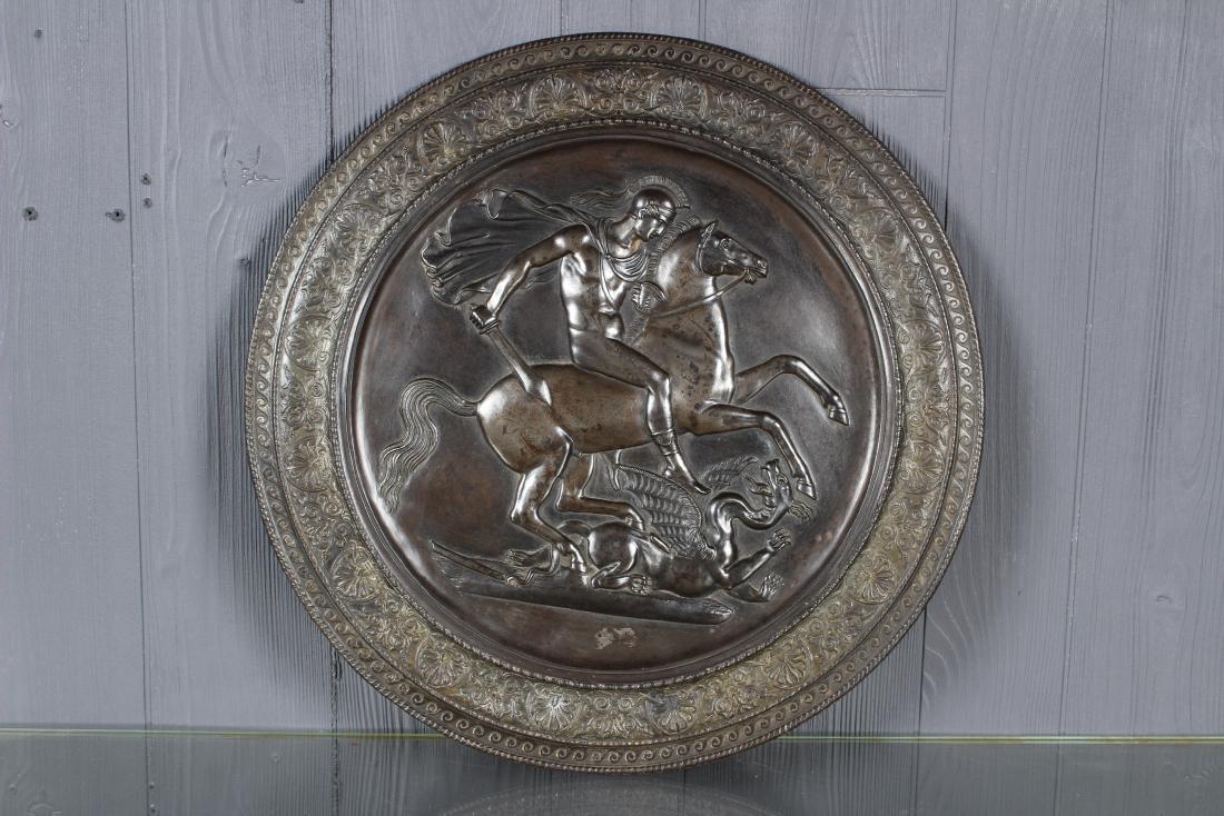 St George Metal Relief Plaque (1 of 3)