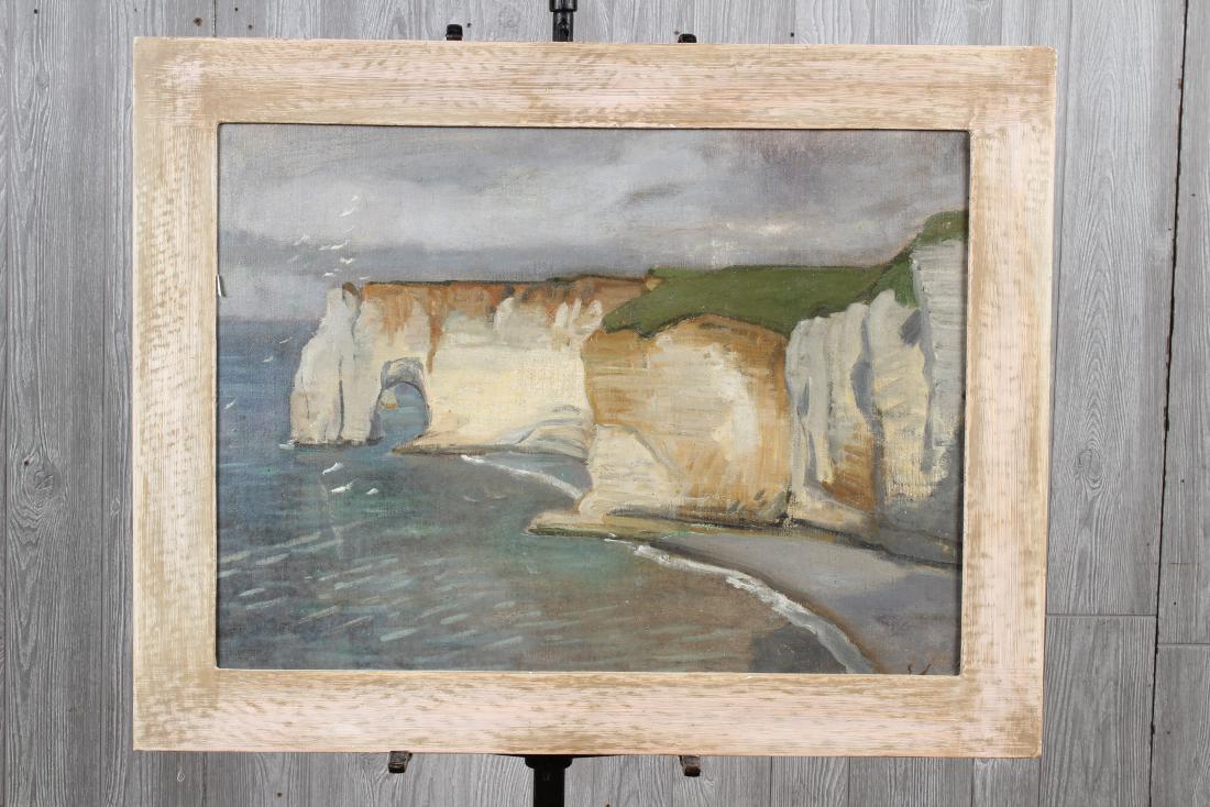 Naive Cliffs of Dover Painting (1 of 3)