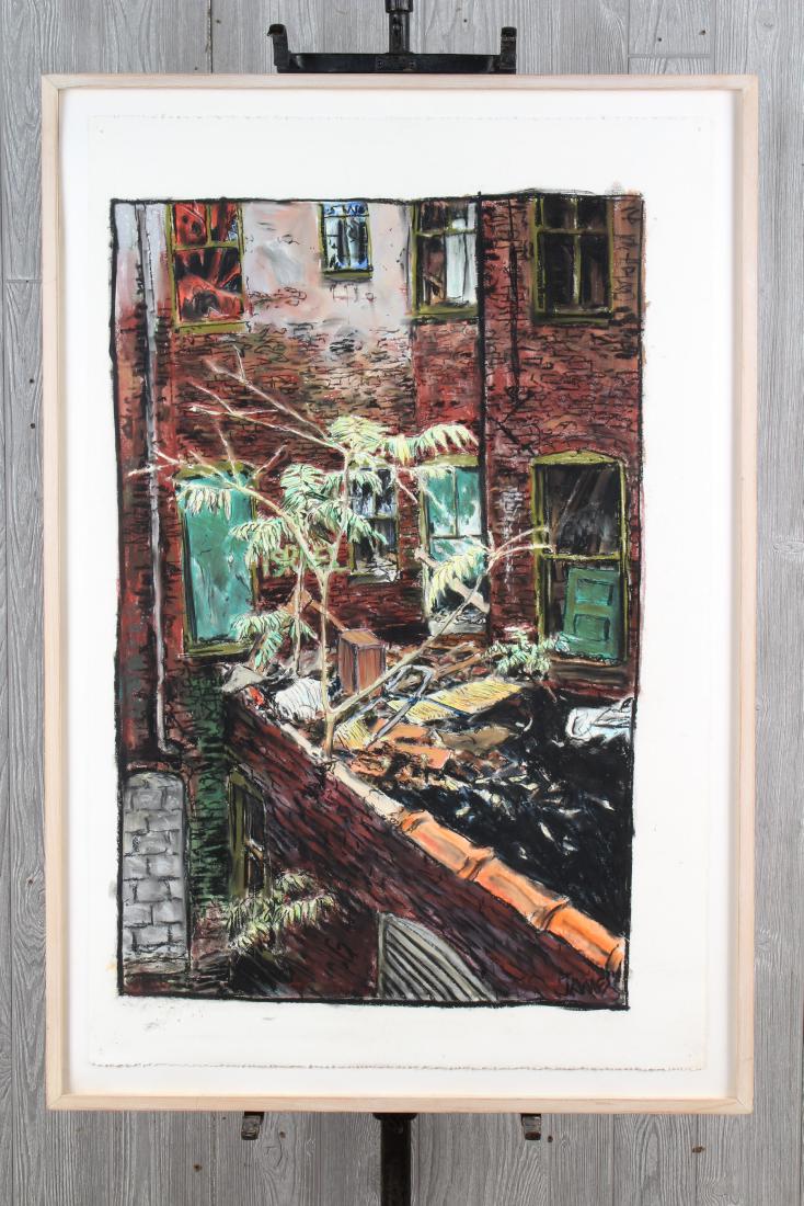 James Romberger Rooftop Pastel (1 of 4)