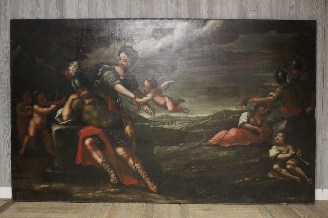 Antique Old Masters Style Allegorical Mural (1 of 5)