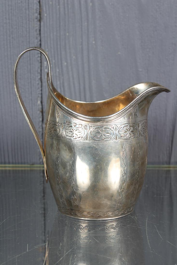 George III English Silver Cream Jug (1 of 5)