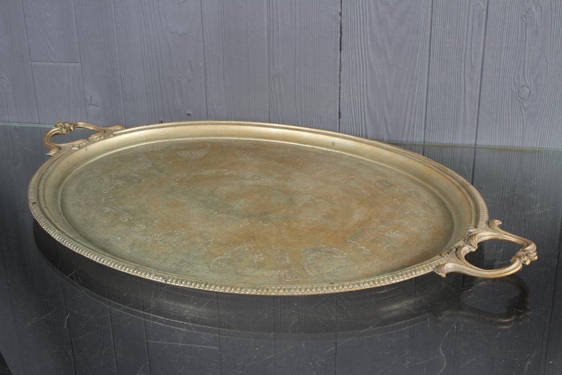 Silber & Fleming LTD Silver Plate Serving Tray (1 of 6)