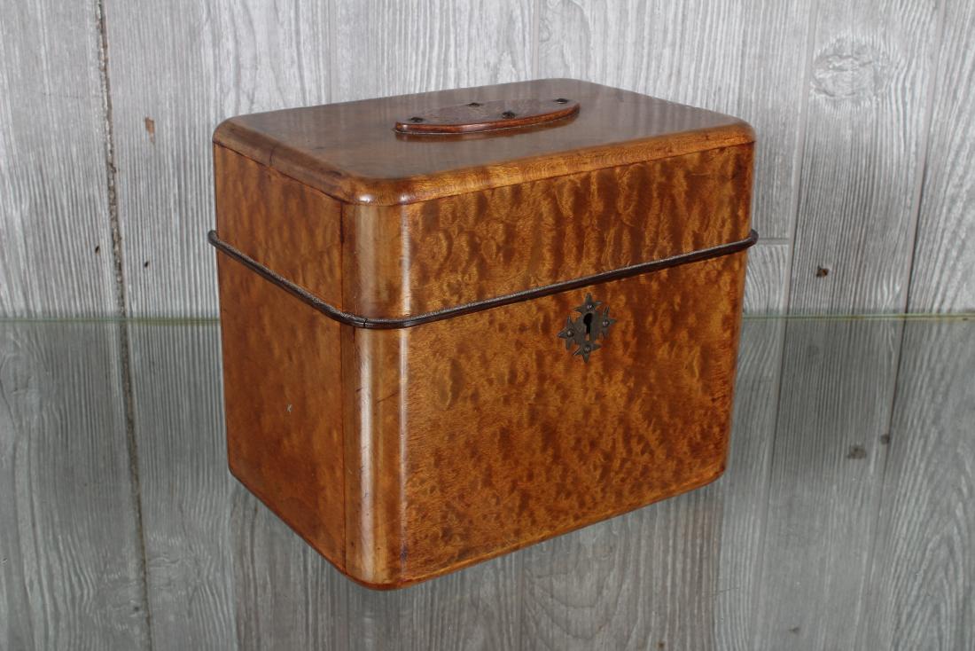 Antique Wood Burl Box (1 of 5)