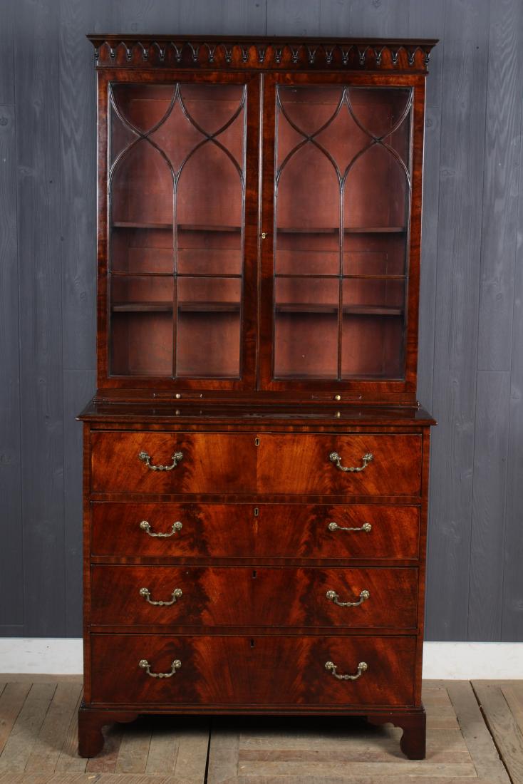 English Georgian Style Bookcase (1 of 5)