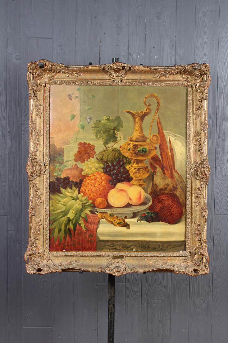 Style of G. Lance Still Life with Fruit Painting (1 of 4)