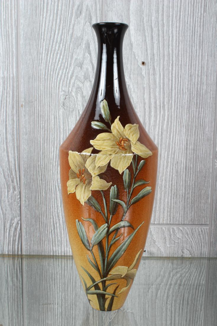 French St. Cloud Marked Standard Glaze Vase (1 of 4)